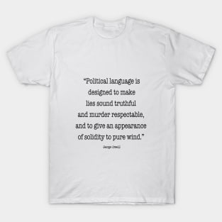 Political Language T-Shirt